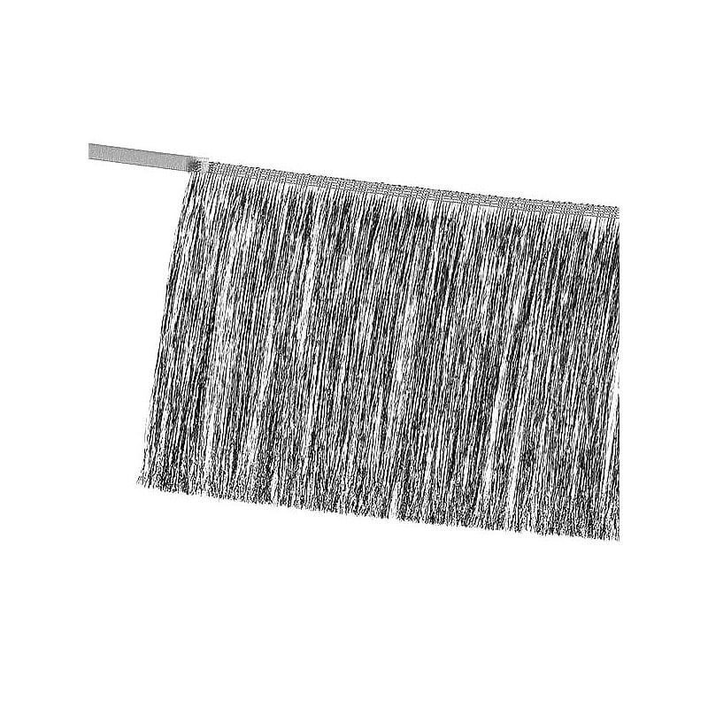 Guirnalda De Flecos Plata