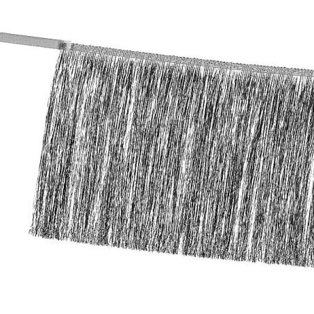 Guirnalda De Flecos Plata