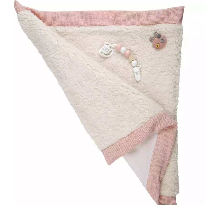 Muñecas Arias Reborn Marta Rosa Con Manta 40 Cm