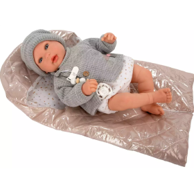 Muñecas Arias Reborn Olivia Con Manta 45 Cm