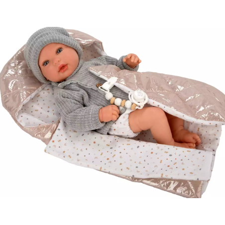 Muñecas Arias Reborn Olivia Con Manta 45 Cm