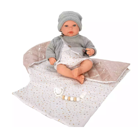 Muñecas Arias Reborn Olivia Con Manta 45 Cm