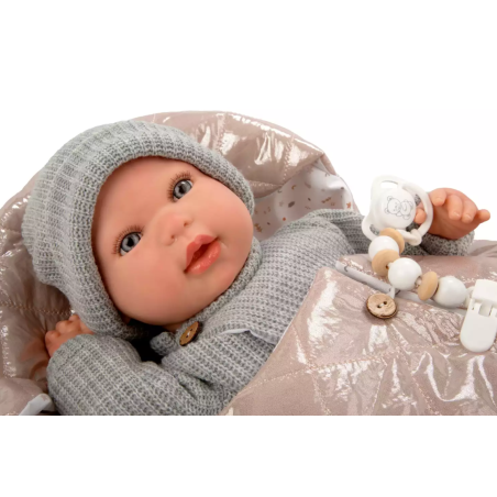 Muñecas Arias Reborn Olivia Con Manta 45 Cm