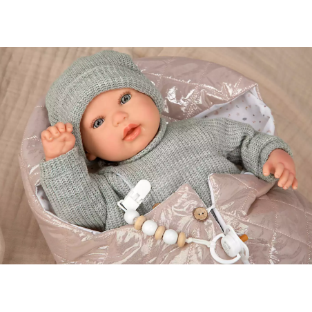 Muñecas Arias Reborn Olivia Con Manta 45 Cm