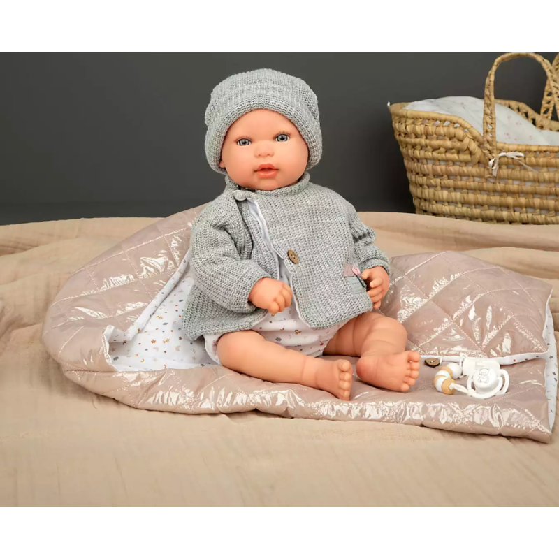 Muñecas Arias Reborn Olivia Con Manta 45 Cm