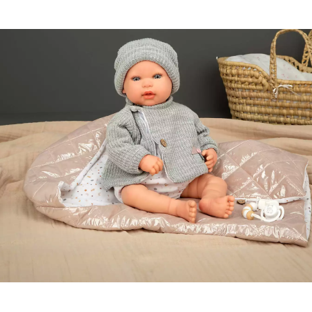 Muñecas Arias Reborn Olivia Con Manta 45 Cm