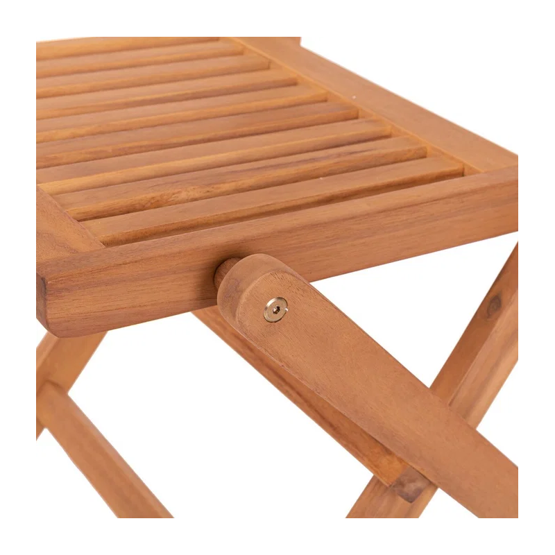 Silla Plegable Madera Acacia