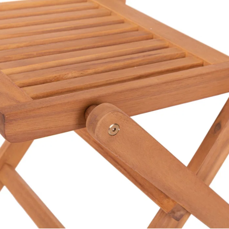 Silla Plegable Madera Acacia