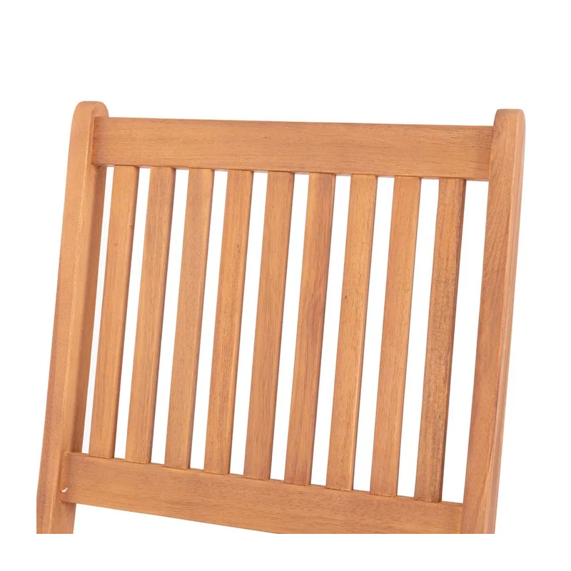 Silla Plegable Madera Acacia