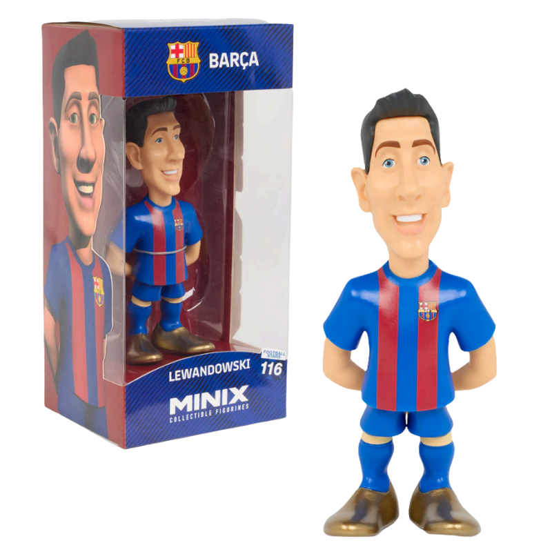 Minix F. C. Barcelona Lewandowski 12 Cm
