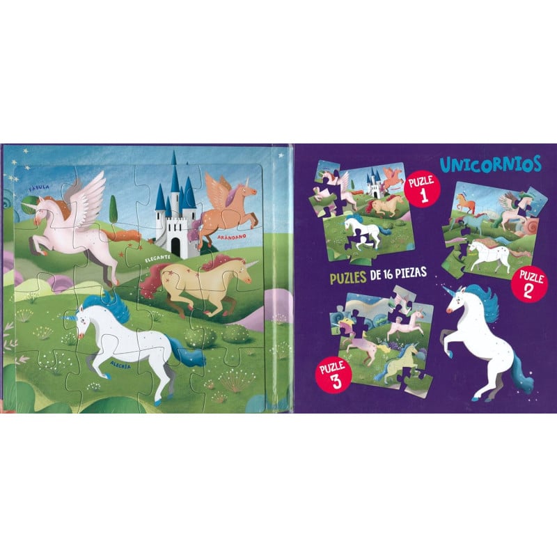 Unicornios (Libro Puzzle)
