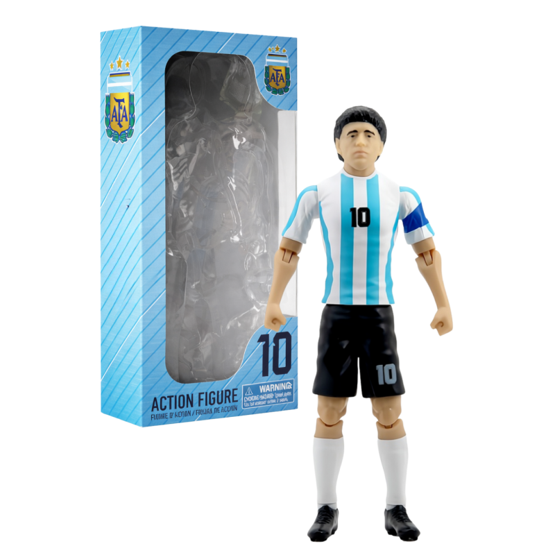 Figura Selección Argentina Socker Maradona 20 Cm De Bambotoys