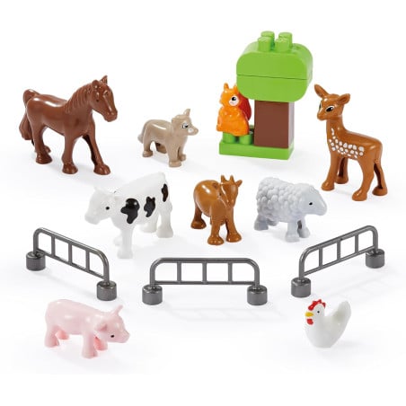 Maletín Animales De Granja Abrick