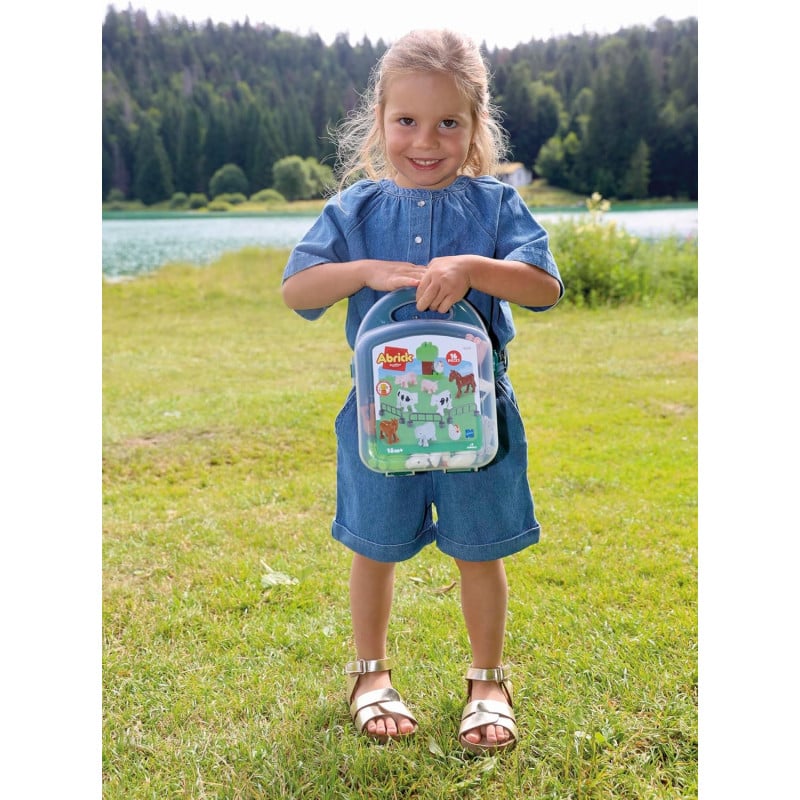 Maletín Animales De Granja Abrick