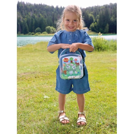 Maletín Animales De Granja Abrick