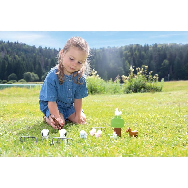 Maletín Animales De Granja Abrick