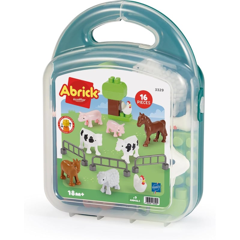 Maletín Animales De Granja Abrick