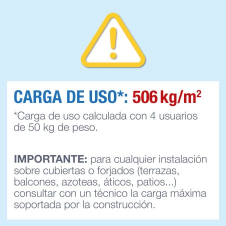 Intex Piscina Tubular Redonda 305x76 cm