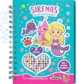 Sirenas - Brillantes Adhesivos De Susaeta