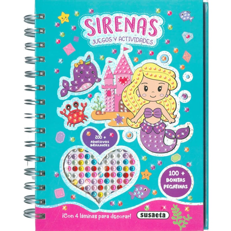 Sirenas - Brillantes Adhesivos De Susaeta