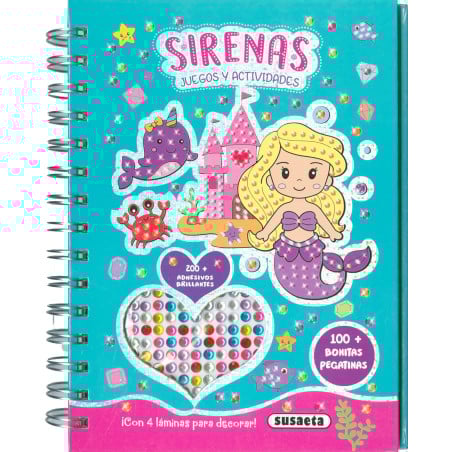 Sirenas - Brillantes Adhesivos De Susaeta