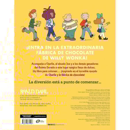 El Superdelicioso Libro Para Colorear De Wonka