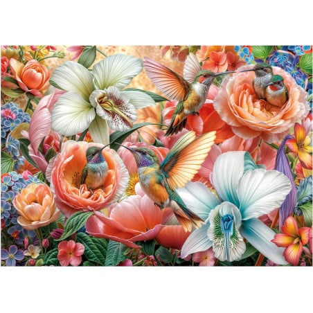 Puzzle Jardín De Colibríes 500 Pzs