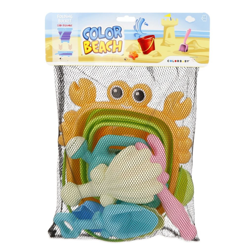 Set Cubo Plegable Colorbaby