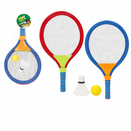 Set 2 Raquetas y 2 Pelotas