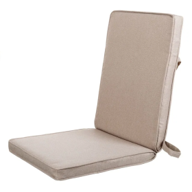 Cojín Silla Respaldo Alto Beige Exterior