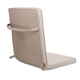 Cojín Silla Respaldo Alto Beige Exterior 2