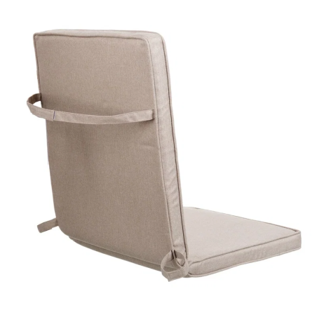 Cojín Silla Respaldo Alto Beige Exterior