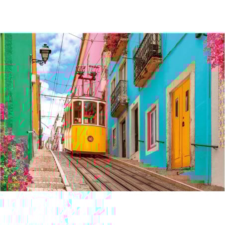 Puzzle Lisboa Colorida 1000 Pzs