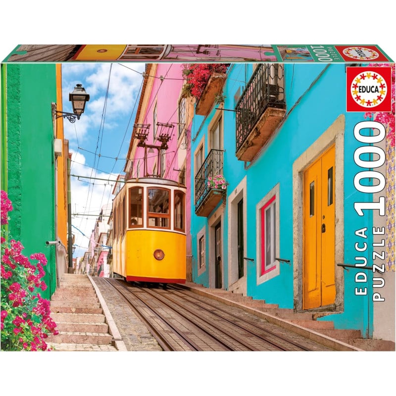Puzzle Lisboa Colorida 1000 Pzs De Educa Borras