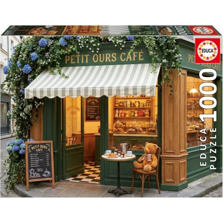 Puzzle El Café Del Osito 1000 Pzs De Educa Borras