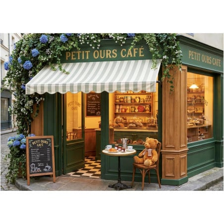 Puzzle El Café Del Osito 1000 Pzs