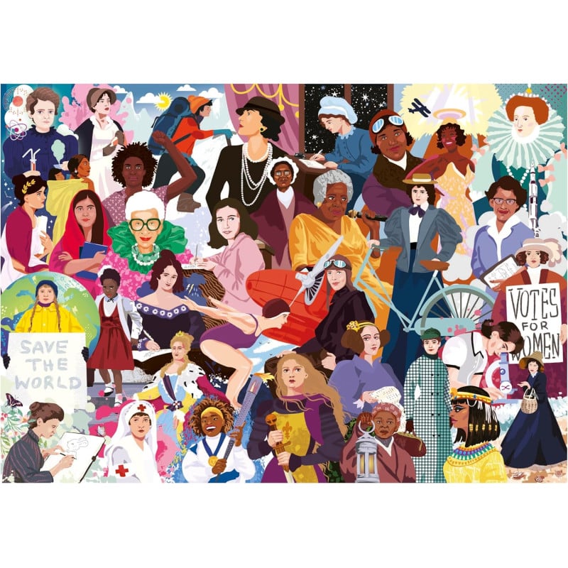 Puzzle Mujeres Icónicas 1000 Pzs