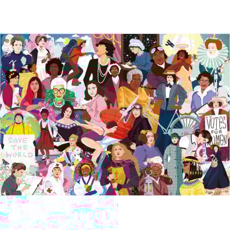 Puzzle Mujeres Icónicas 1000 Pzs