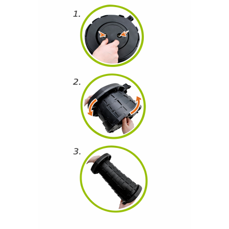 Taburete Portátil Telescópico 44Cm