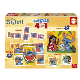 Puzzle Superpack Stitch 4 en 1