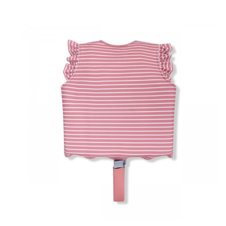 Chaleco Flotación Rosa y Blanco Flor 1/2 Años