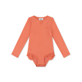 Bañador Manga Larga Rosa