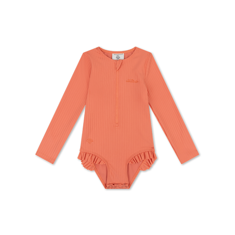 Bañador Manga Larga Rosa