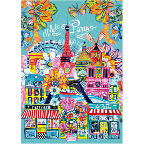 Puzzle Paris By Car Pintos 1000 Pzs De Educa Borras 2