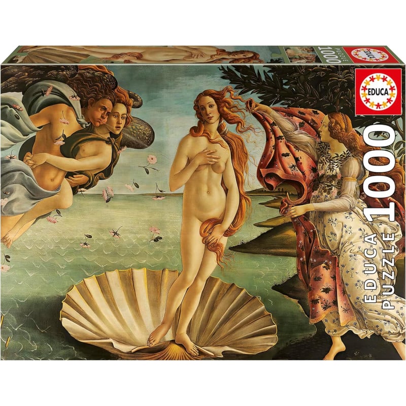 Puzzle El Nacimiento Venus 1000 Pzs De Educa Borras