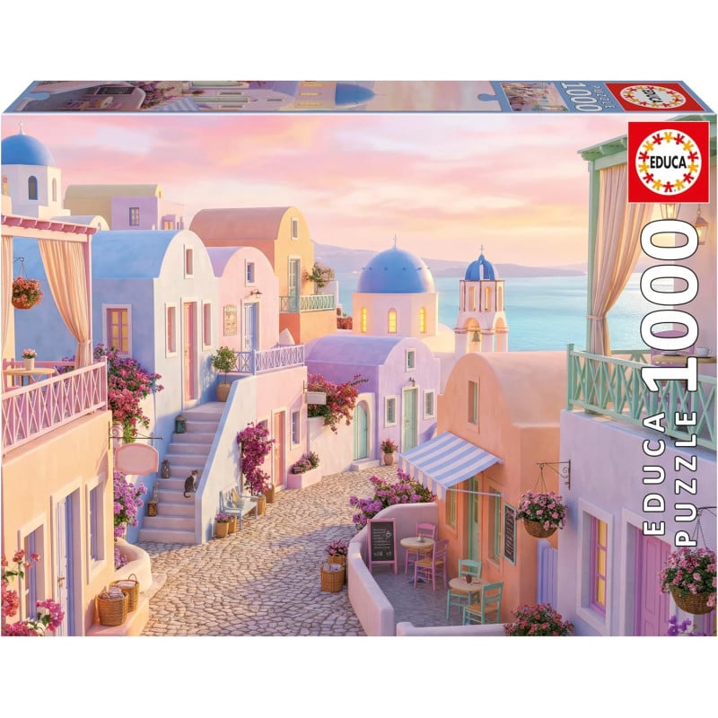 Puzzle Santorini De Ensueño 1000 Pzs De Educa Borras