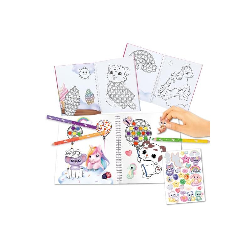 Ylvy Pop+ Paint Libro Para Colorear