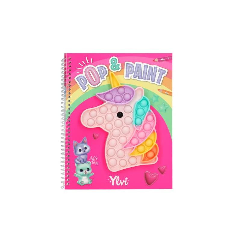Ylvy Pop+ Paint Libro Para Colorear