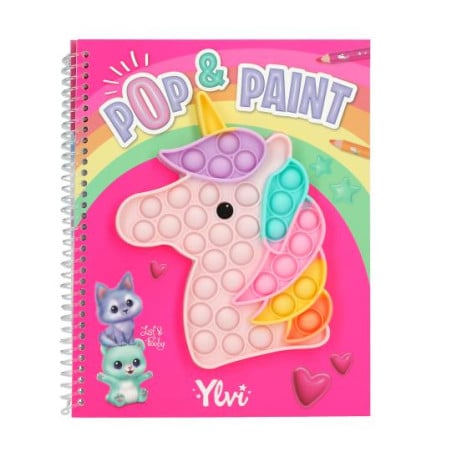 Ylvy Pop+ Paint Libro Para Colorear