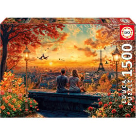 Puzzle Enamorados En París 1500 Pzs De Educa